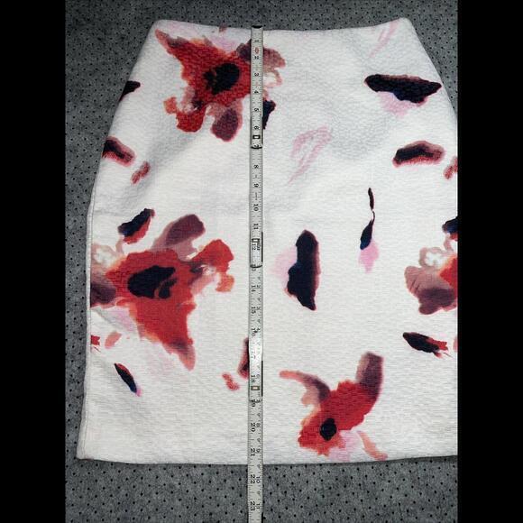 Women's‎ Philosophy Beautiful Abstract Floral Business Career Pencil Skirt Sz 2 - Picture 4 of 6